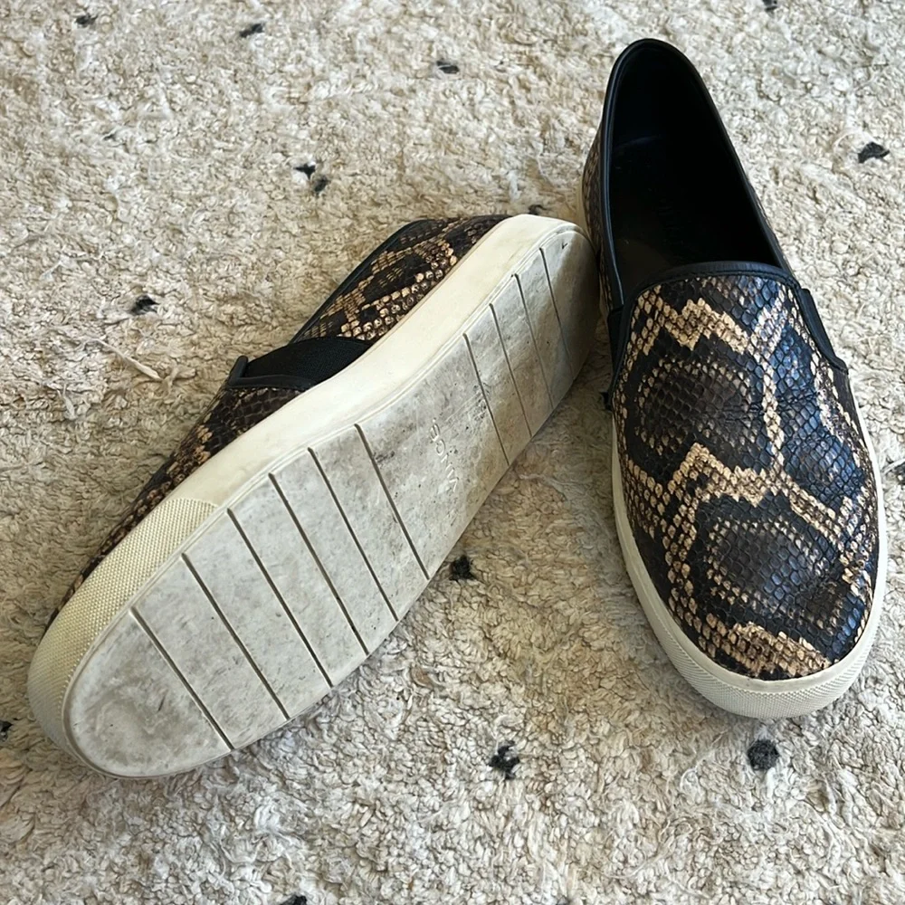 Vince Snake print sneaker - Picture 4 of 5